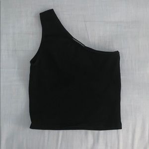 One shoulder Crop Top